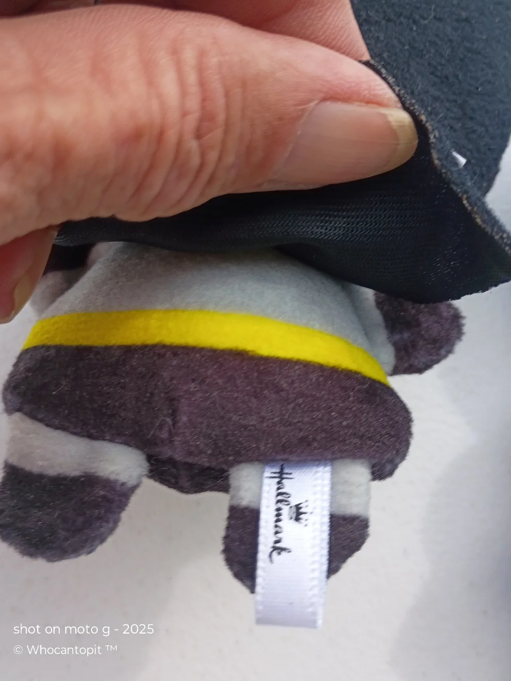 Batman Hallmark Itty Bittys — Blue, Black, Gray, Yellow Lot Of 2